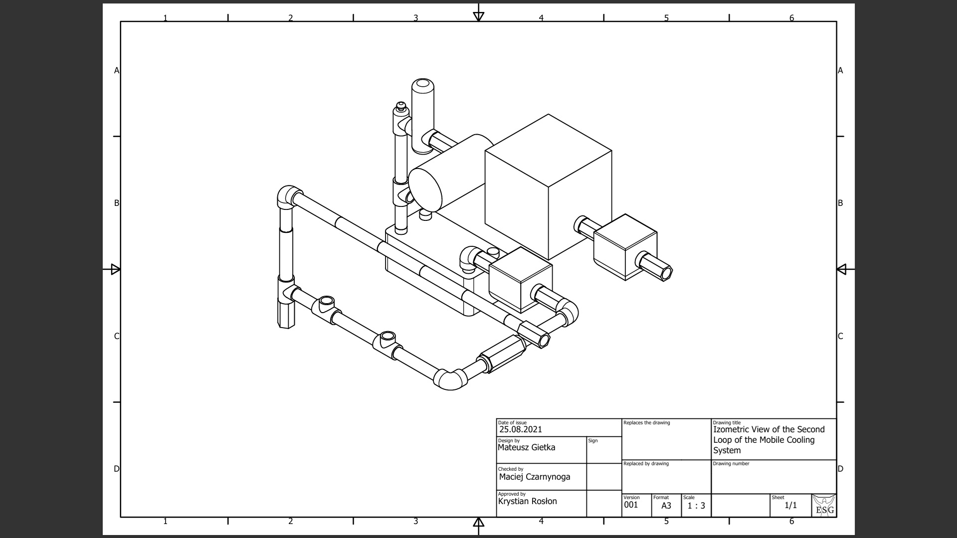 Mobile cooling system design