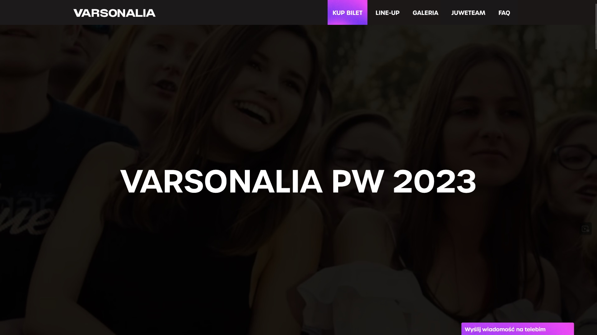 WUT Juwenalia website